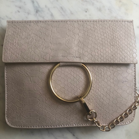 Handbags - Faux Leather Clutch
